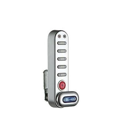 Gourmetgalley 1 x 0.25 in. Electronic Cam Lock - Powder-Coated Silver GO3533207